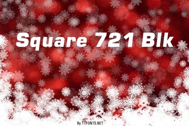 Square 721 Blk example